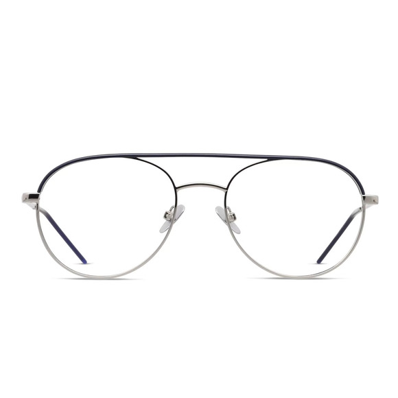 OTTOTO 35-002424 RX CLEAR BLUE EYEGLASSES SUNGLASSES FRAMES 54-19 - Picture 2 of 4